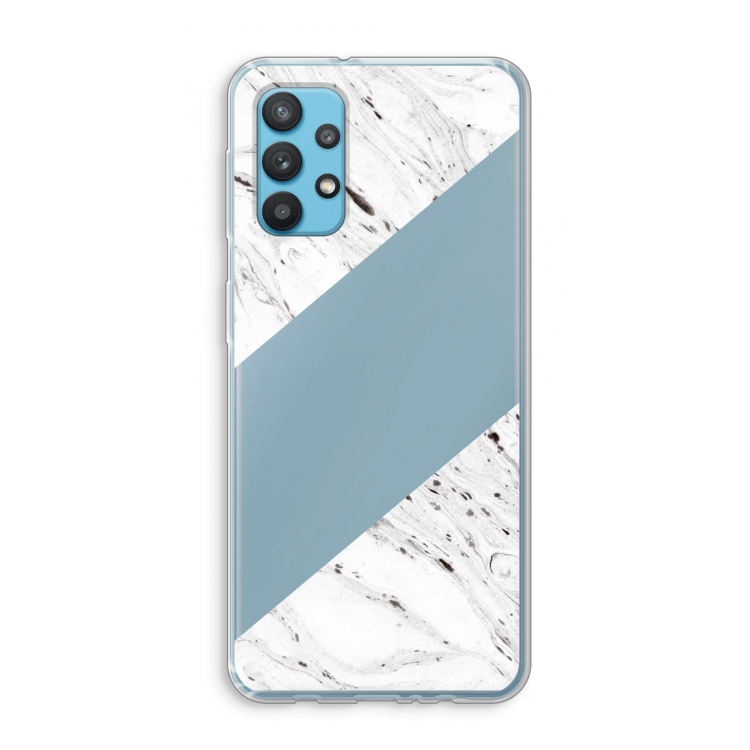 Biggest stripe: Samsung Galaxy A32 4G Transparant Hoesje