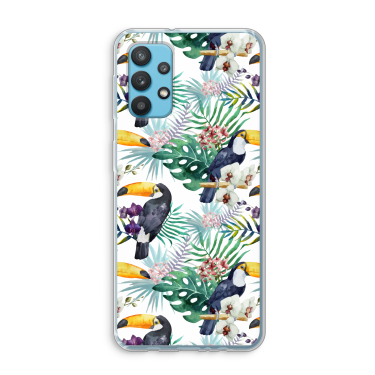 Tukans: Samsung Galaxy A32 4G Transparant Hoesje