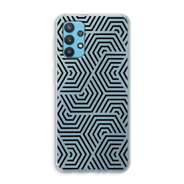 Magic pattern: Samsung Galaxy A32 4G Transparant Hoesje