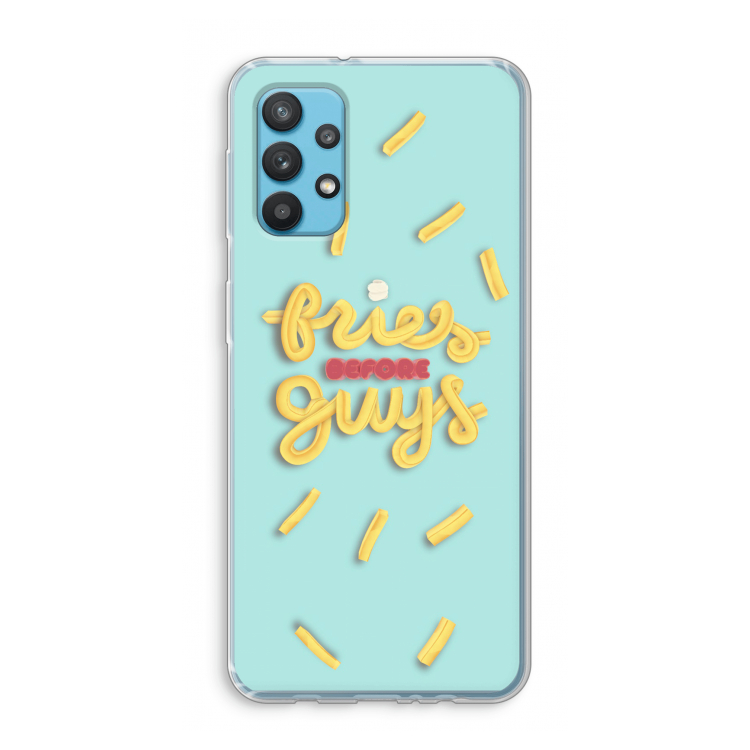 Always fries: Samsung Galaxy A32 4G Transparant Hoesje