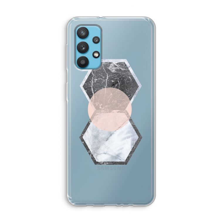 Creatieve toets: Samsung Galaxy A32 4G Transparant Hoesje