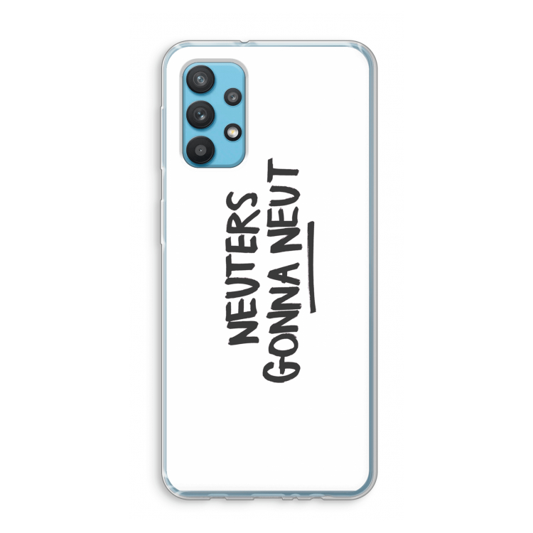 Neuters: Samsung Galaxy A32 4G Transparant Hoesje