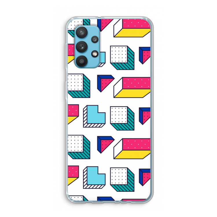 8-bit N°7: Samsung Galaxy A32 4G Transparant Hoesje