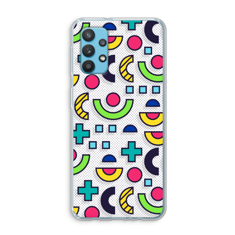 8-bit N°6: Samsung Galaxy A32 4G Transparant Hoesje