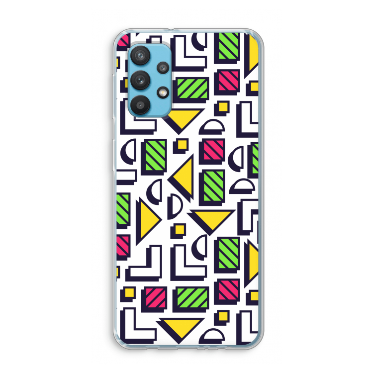8-bit N°4: Samsung Galaxy A32 4G Transparant Hoesje