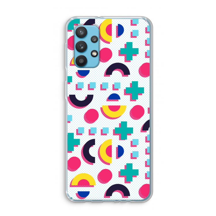 8-bit N°2: Samsung Galaxy A32 4G Transparant Hoesje