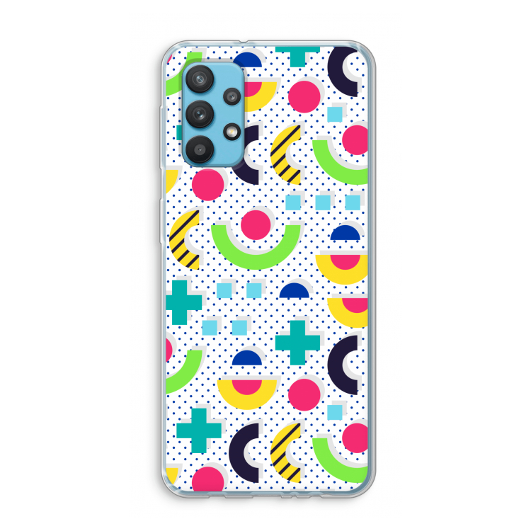 8-bit N°1: Samsung Galaxy A32 4G Transparant Hoesje