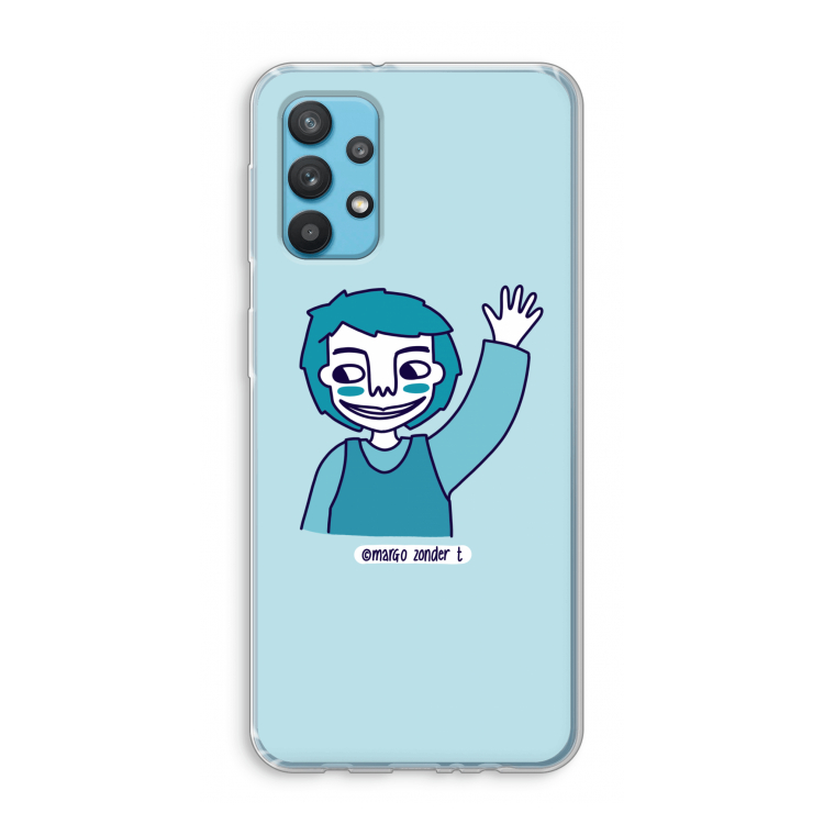 Zwaai: Samsung Galaxy A32 4G Transparant Hoesje