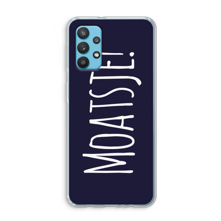 Moatsje!: Samsung Galaxy A32 4G Transparant Hoesje