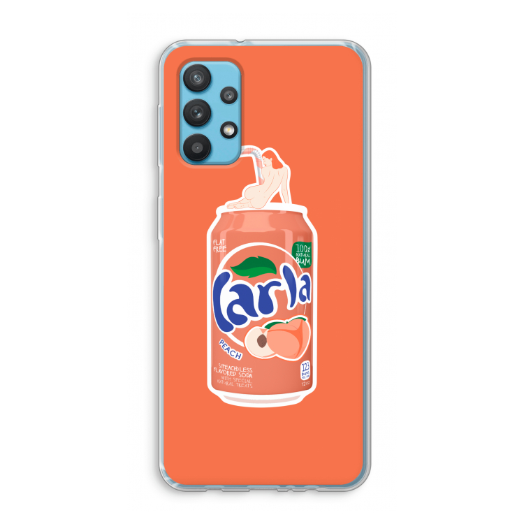 S(peach)less: Samsung Galaxy A32 4G Transparant Hoesje