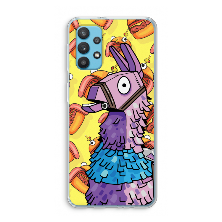 Loot Burger: Samsung Galaxy A32 4G Transparant Hoesje