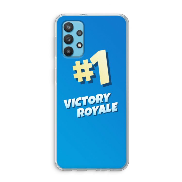 Victory Royale: Samsung Galaxy A32 4G Transparant Hoesje