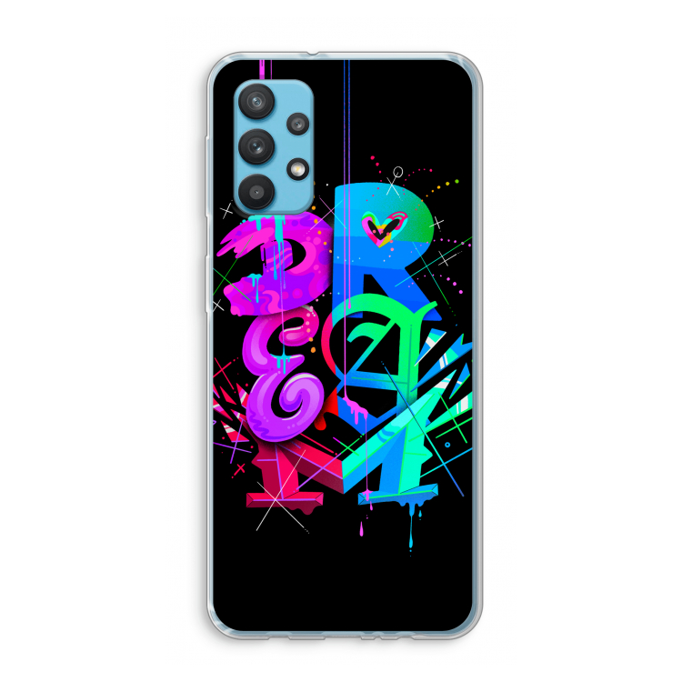 Dream: Samsung Galaxy A32 4G Transparant Hoesje