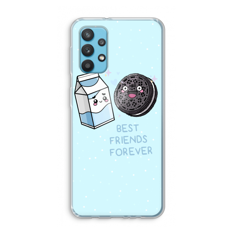 Best Friend Forever: Samsung Galaxy A32 4G Transparant Hoesje