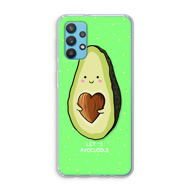Avocuddle: Samsung Galaxy A32 4G Transparant Hoesje