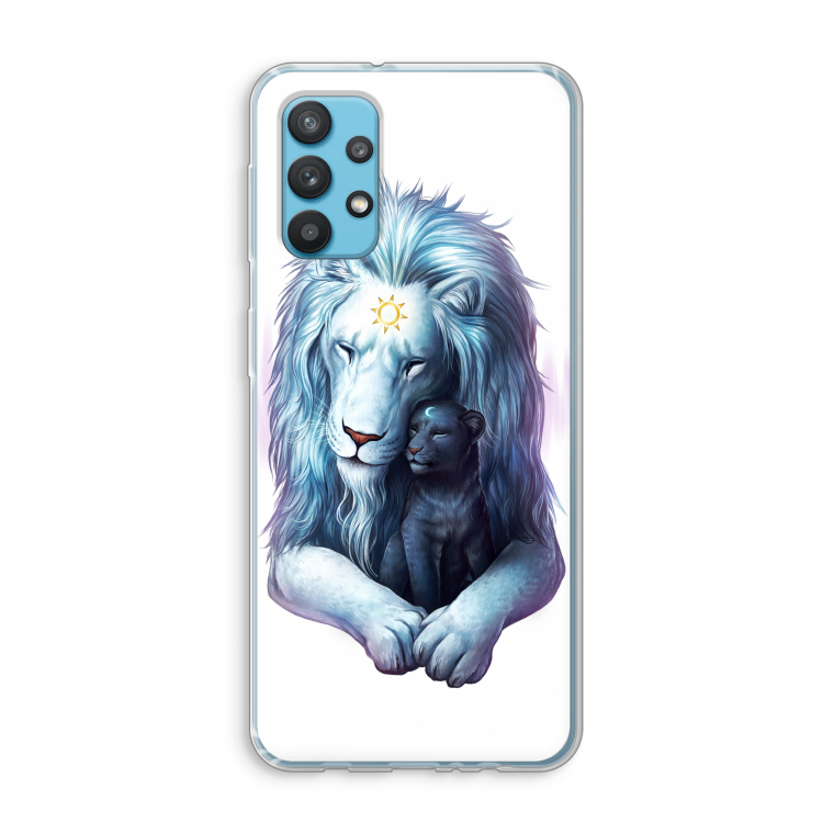 Child Of Light: Samsung Galaxy A32 4G Transparant Hoesje
