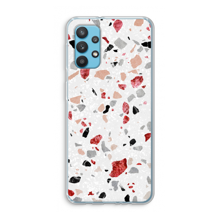 Terrazzo N°12: Samsung Galaxy A32 4G Transparant Hoesje
