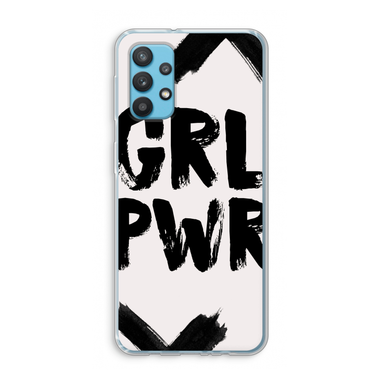 Girl Power #2: Samsung Galaxy A32 4G Transparant Hoesje
