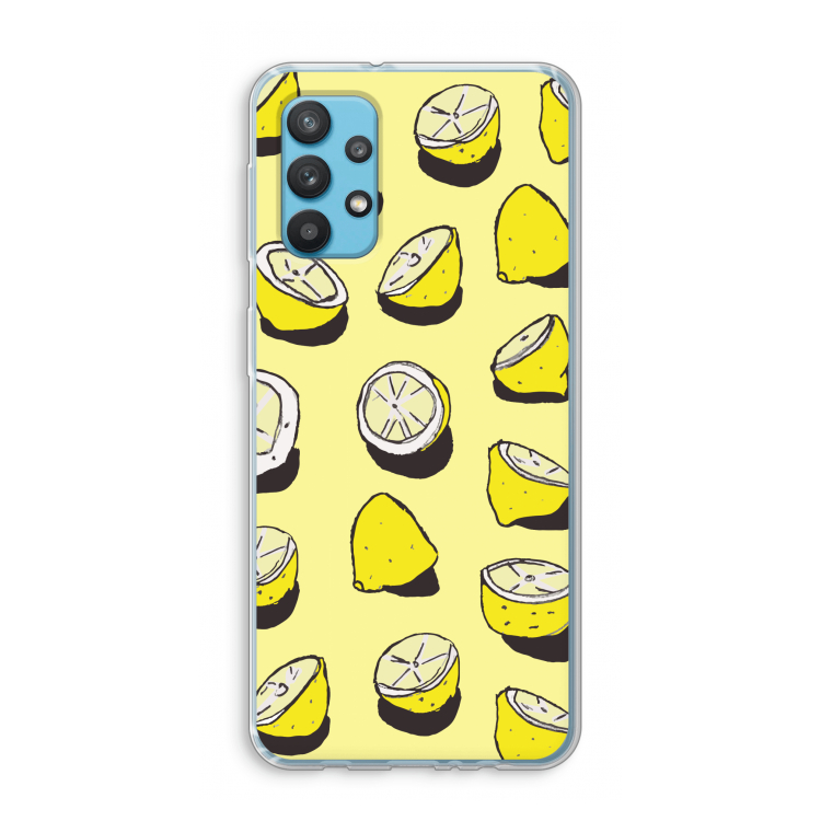 When Life Gives You Lemons...: Samsung Galaxy A32 4G Transparant Hoesje