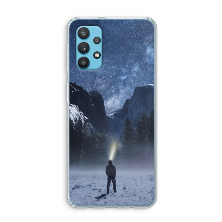 Wanderlust: Samsung Galaxy A32 4G Transparant Hoesje