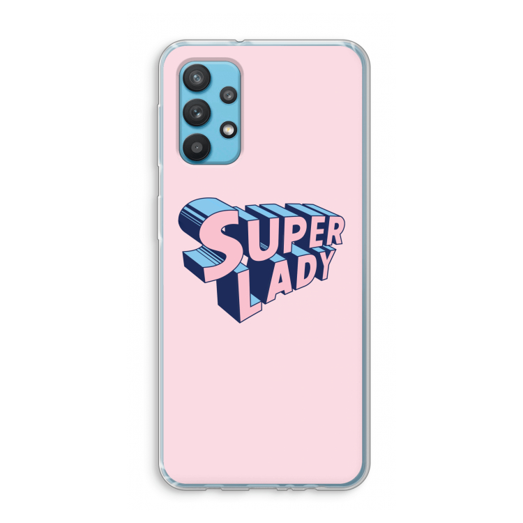 Superlady: Samsung Galaxy A32 4G Transparant Hoesje