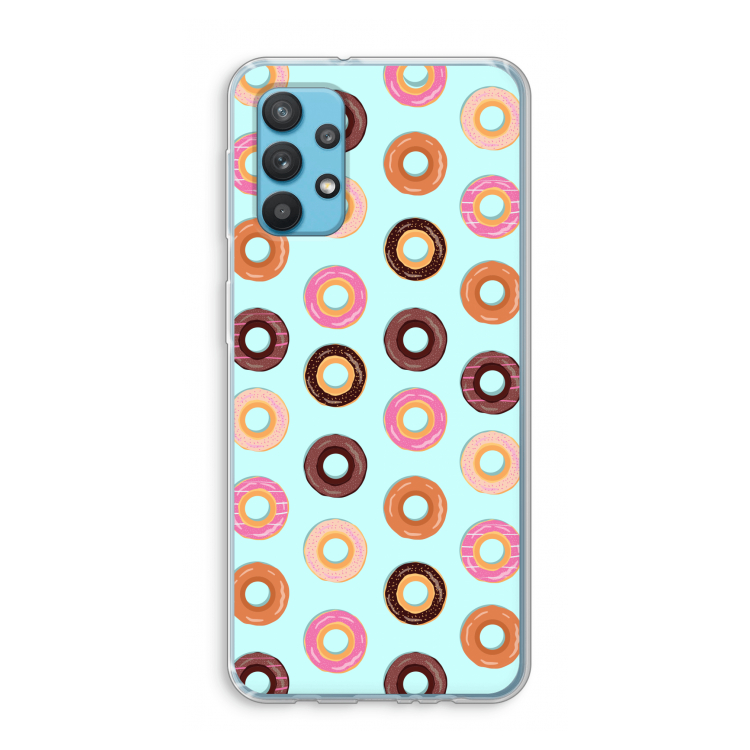 Donuts: Samsung Galaxy A32 4G Transparant Hoesje
