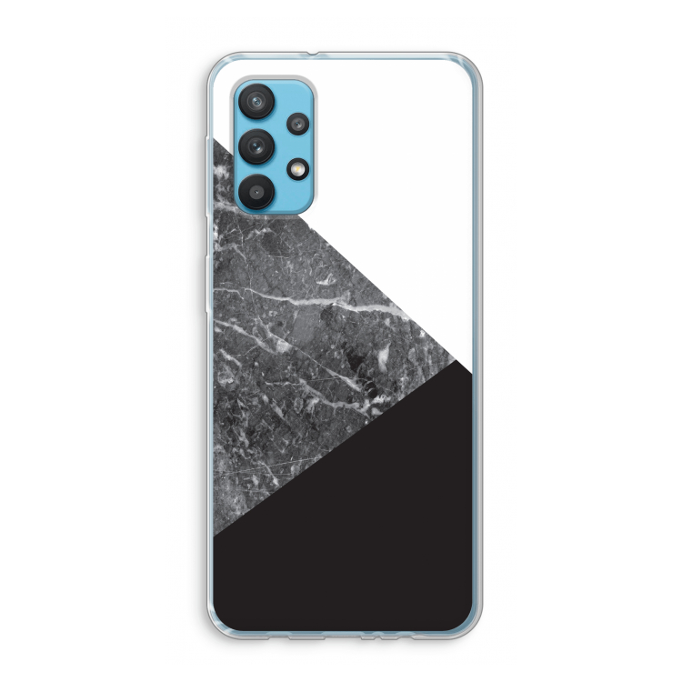 Combinatie marmer: Samsung Galaxy A32 4G Transparant Hoesje