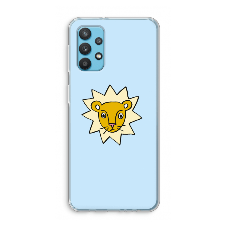 Kleine leeuw: Samsung Galaxy A32 4G Transparant Hoesje