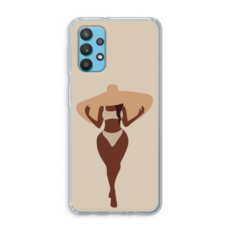 Let's get salty: Samsung Galaxy A32 4G Transparant Hoesje