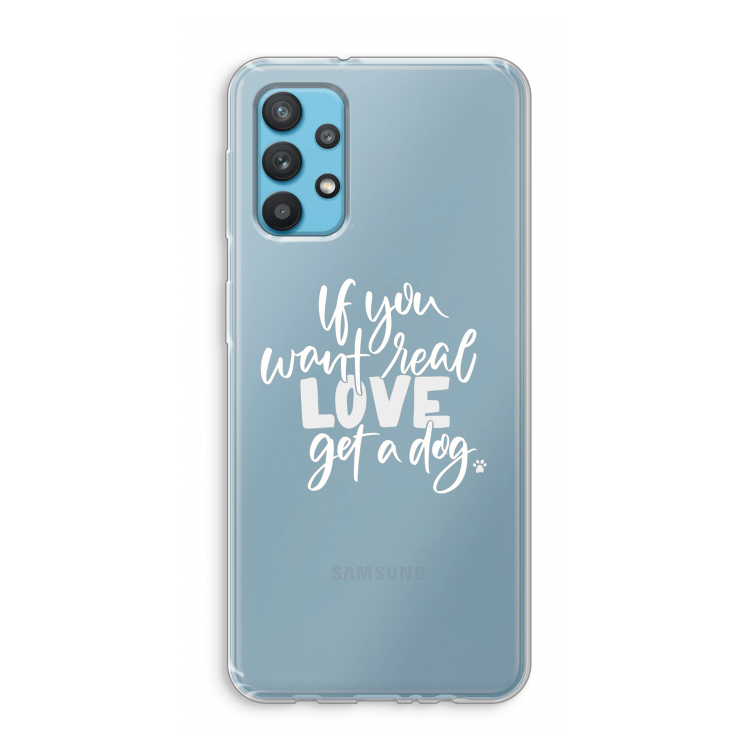 Partner in crime: Samsung Galaxy A32 4G Transparant Hoesje