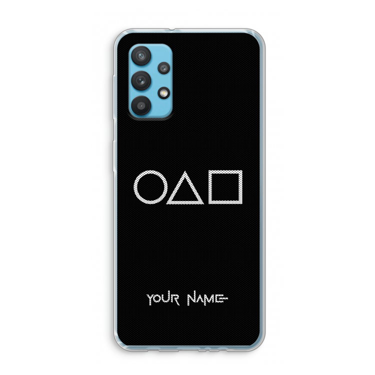 Squid Game: Samsung Galaxy A32 4G Transparant Hoesje