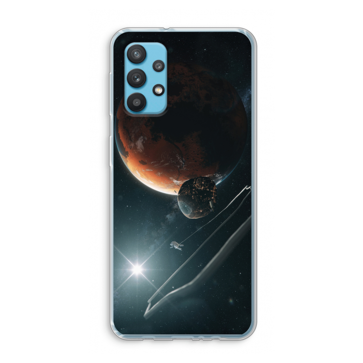 Mars Renaissance: Samsung Galaxy A32 4G Transparant Hoesje