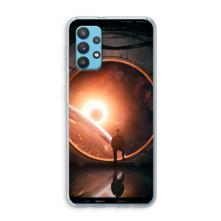 Ephemeral: Samsung Galaxy A32 4G Transparant Hoesje