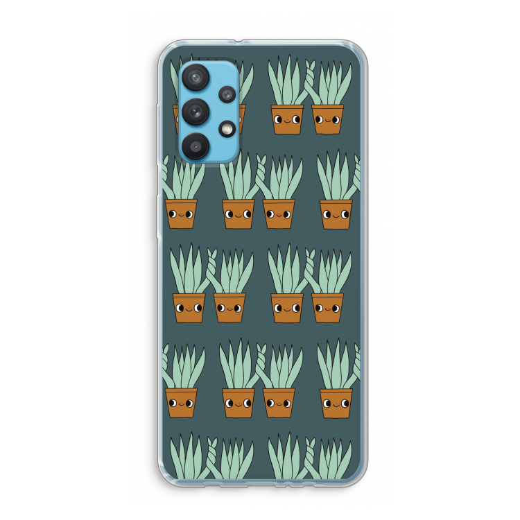 Sansevieria: Samsung Galaxy A32 4G Transparant Hoesje