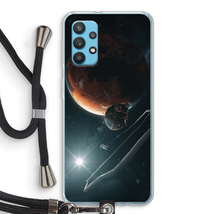 Mars Renaissance: Samsung Galaxy A32 4G Transparant Hoesje met koord