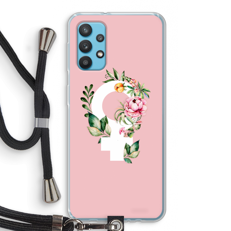 Venus: Samsung Galaxy A32 4G Transparant Hoesje met koord