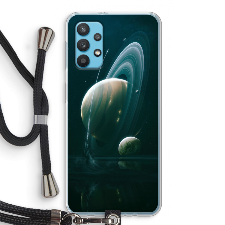 Mercurius: Samsung Galaxy A32 4G Transparant Hoesje met koord
