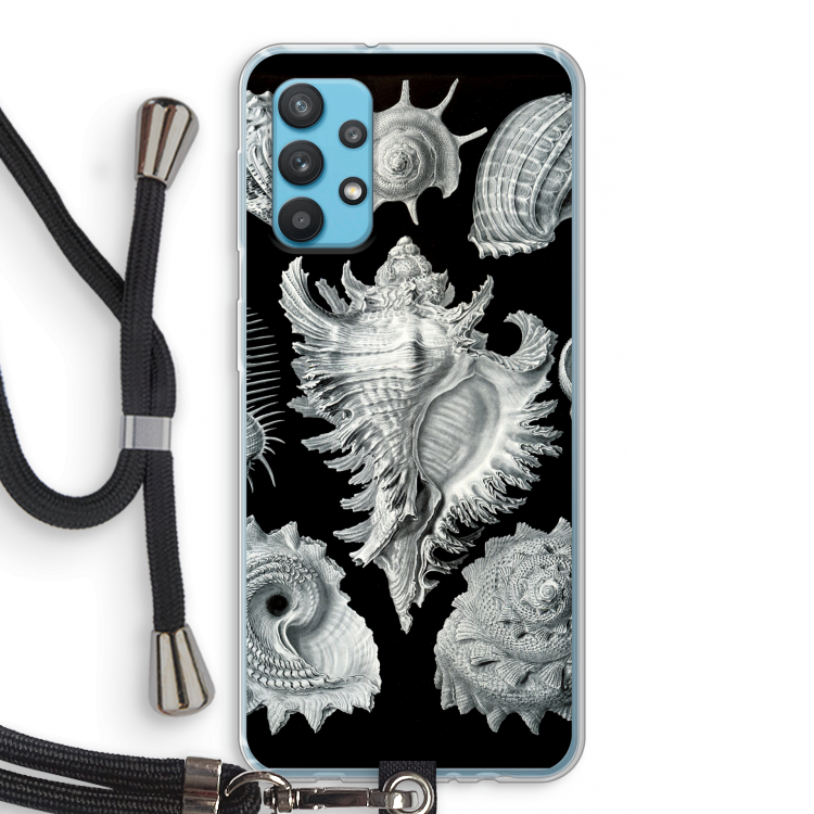 Haeckel Prosobranchia: Samsung Galaxy A32 4G Transparant Hoesje met koord