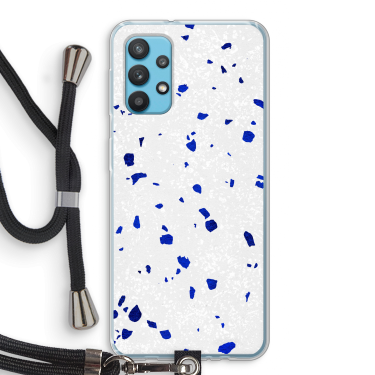 Terrazzo N°5: Samsung Galaxy A32 4G Transparant Hoesje met koord