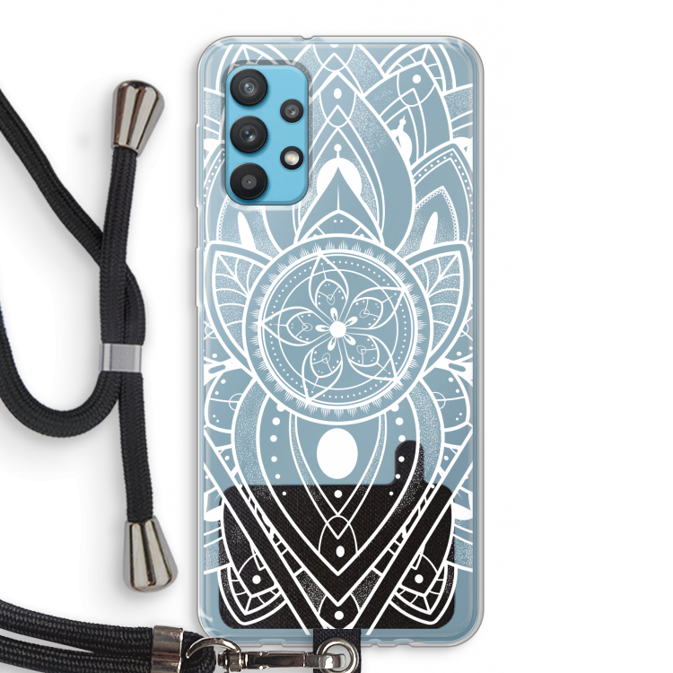 It's Complicated: Samsung Galaxy A32 4G Transparant Hoesje met koord