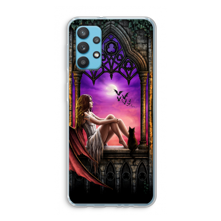 Kinderen van de nacht: Samsung Galaxy A32 4G Transparant Hoesje