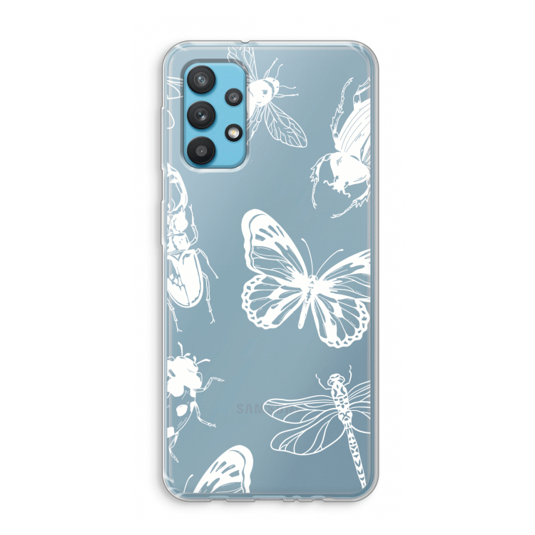 Tiny Bugs: Samsung Galaxy A32 4G Transparant Hoesje