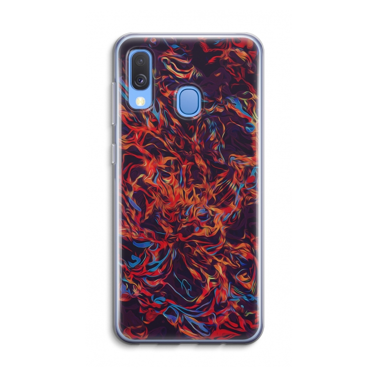 Lucifer: Samsung Galaxy A40 Transparant Hoesje