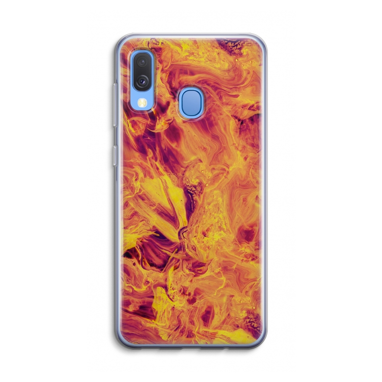 Eternal Fire: Samsung Galaxy A40 Transparant Hoesje