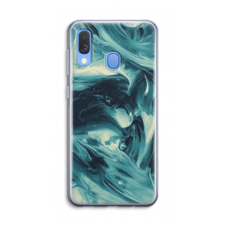 Dreaming About Whales: Samsung Galaxy A40 Transparant Hoesje