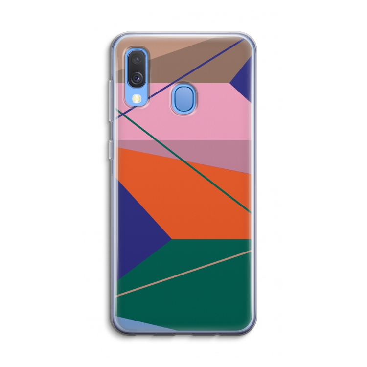 Gestalte 1: Samsung Galaxy A40 Transparant Hoesje