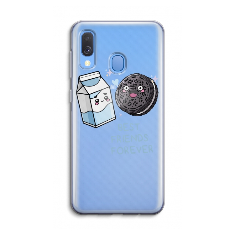 Best Friend Forever: Samsung Galaxy A40 Transparant Hoesje