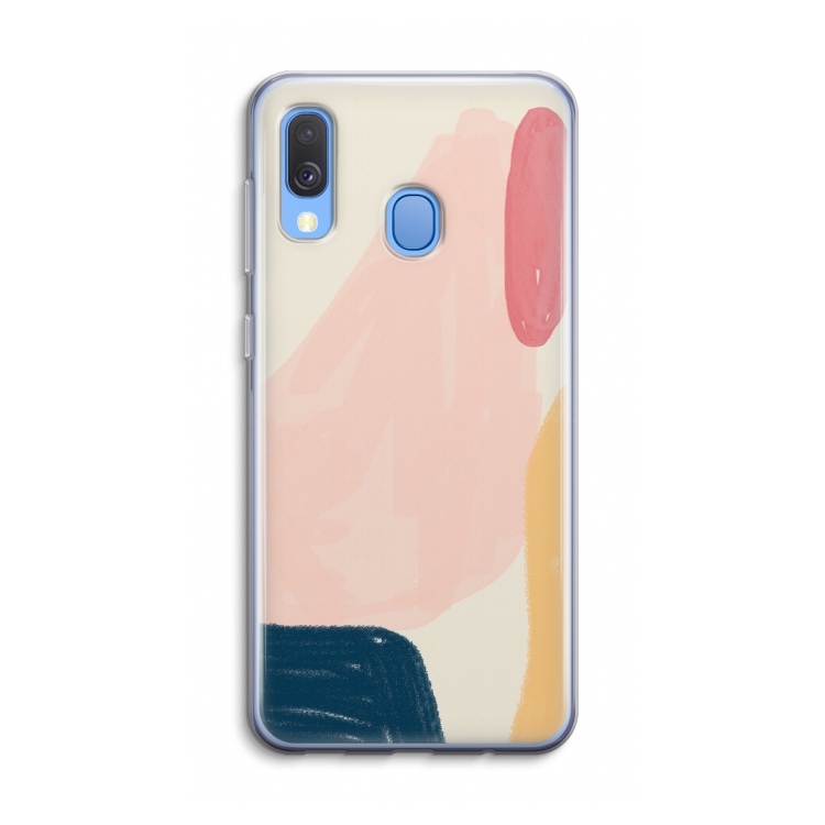 Saturday Flow: Samsung Galaxy A40 Transparant Hoesje