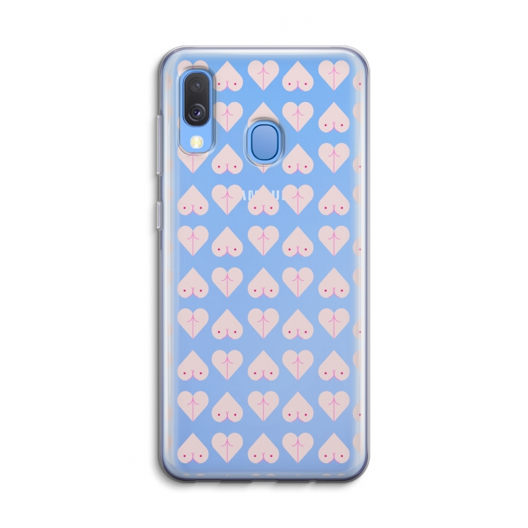 Ass 'n Titties: Samsung Galaxy A40 Transparant Hoesje