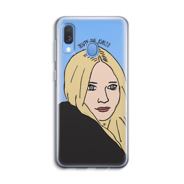 Ashley: Samsung Galaxy A40 Transparant Hoesje